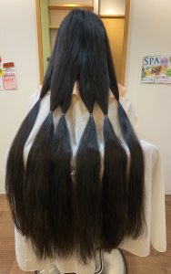 川崎市の美容院”hair green”のヘアドネーション