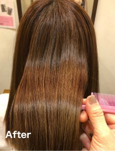 川崎市の美容院”hair green”の髪質改善after