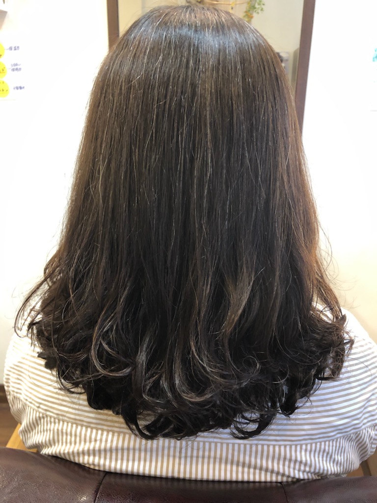 川崎市の美容院”hair green”のコスメパーマ