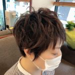 川崎市の美容院”hair green”の大人ショート